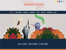 Tablet Screenshot of animatricks.net